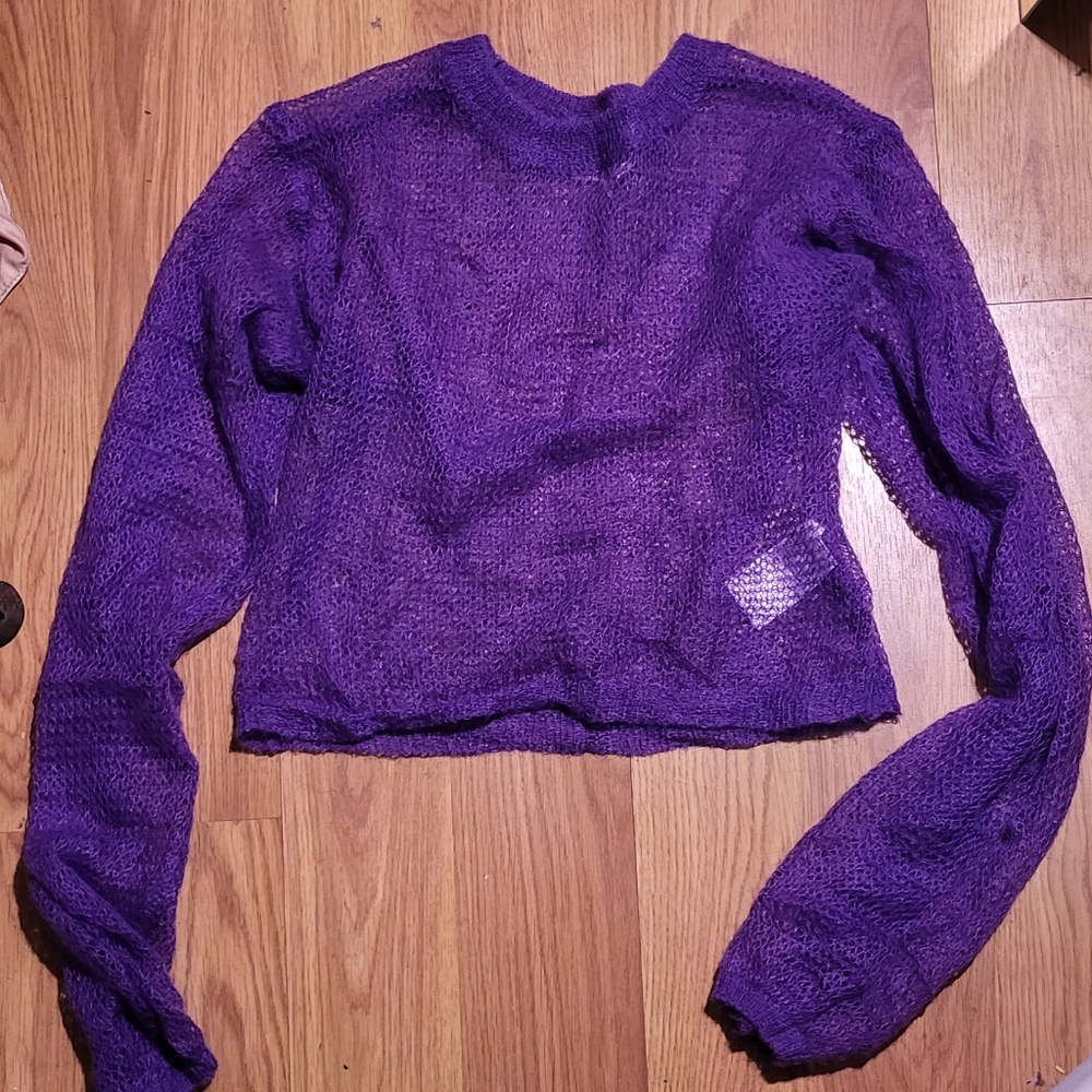 Urban Outfitters Purple Knit Sweater XS